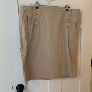 Talbots, cotton skirt